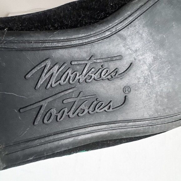 Mootisies Tootisies Vintage Velvet Christmas Theme Embroidered Flats 7.5 - Picture 11 of 11